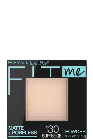 Maybelline Fit Me Matte Poreless Powder 130 Buff Beige 041554433807 primair