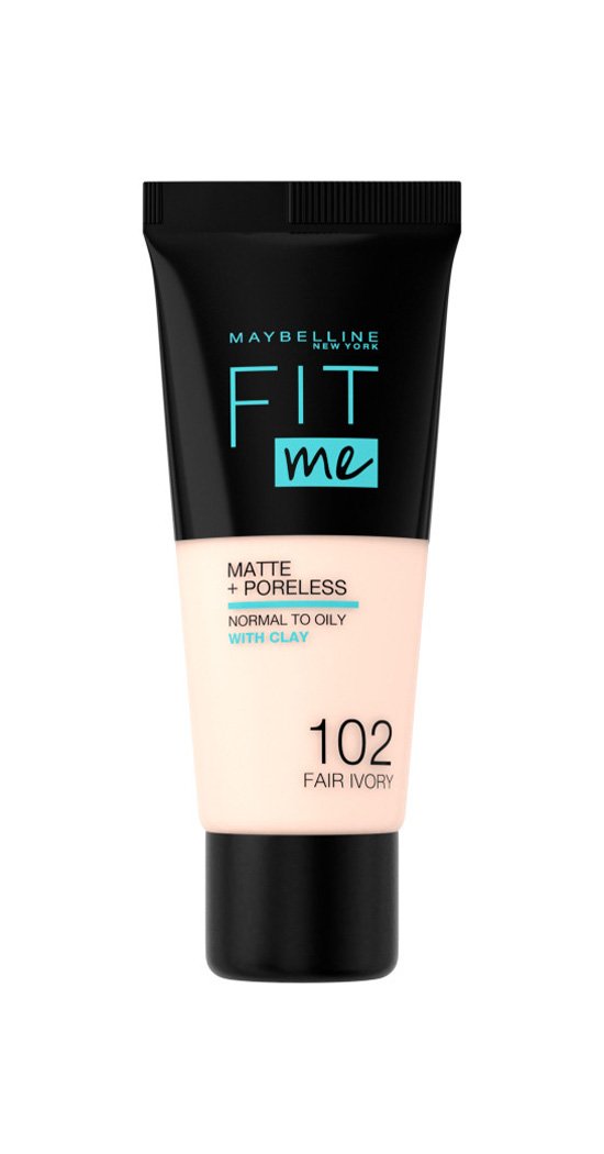 Gezichtsmake-up foundation Fit Me Matte Poreless Foundation Fair Porcelain