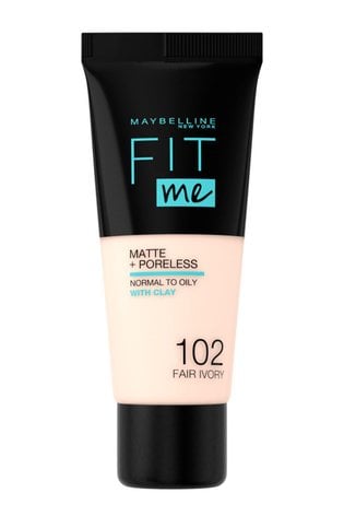 Gezichtsmake-up foundation Fit Me Matte Poreless Foundation Fair Porcelain