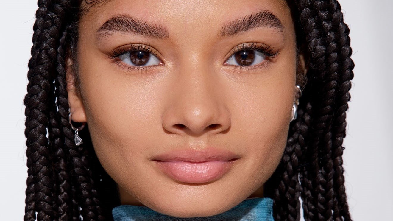 Maybelline Fit Me Microscopic concealer model after