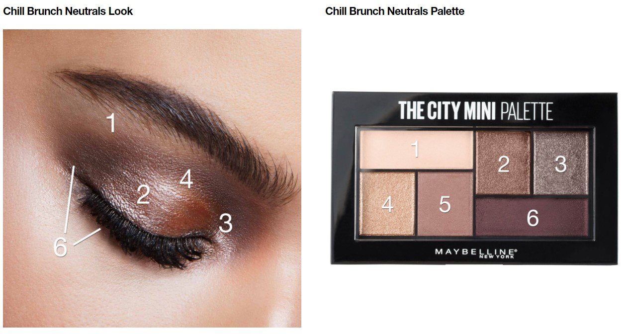Maybelline City Mini Palettes voting Eye macro chill brunch neutrals